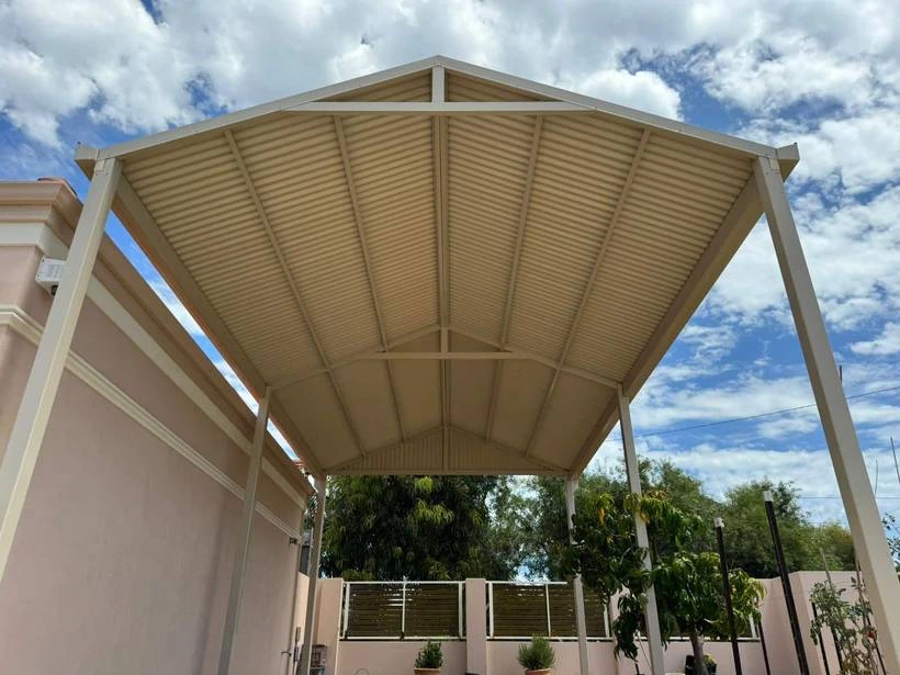 Triangle Commercial Carport