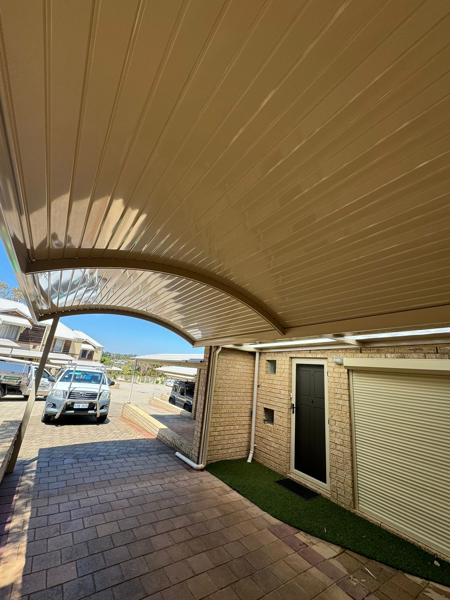 Cdek Curved Carport