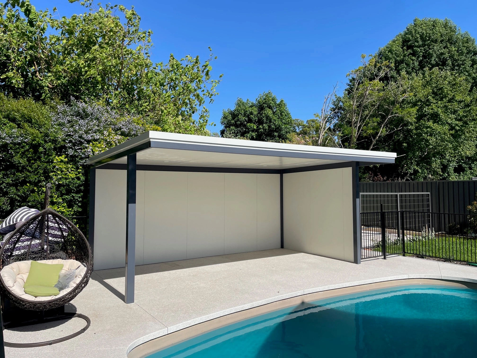 Solarspan Flat Roof Patio Rossmoyne