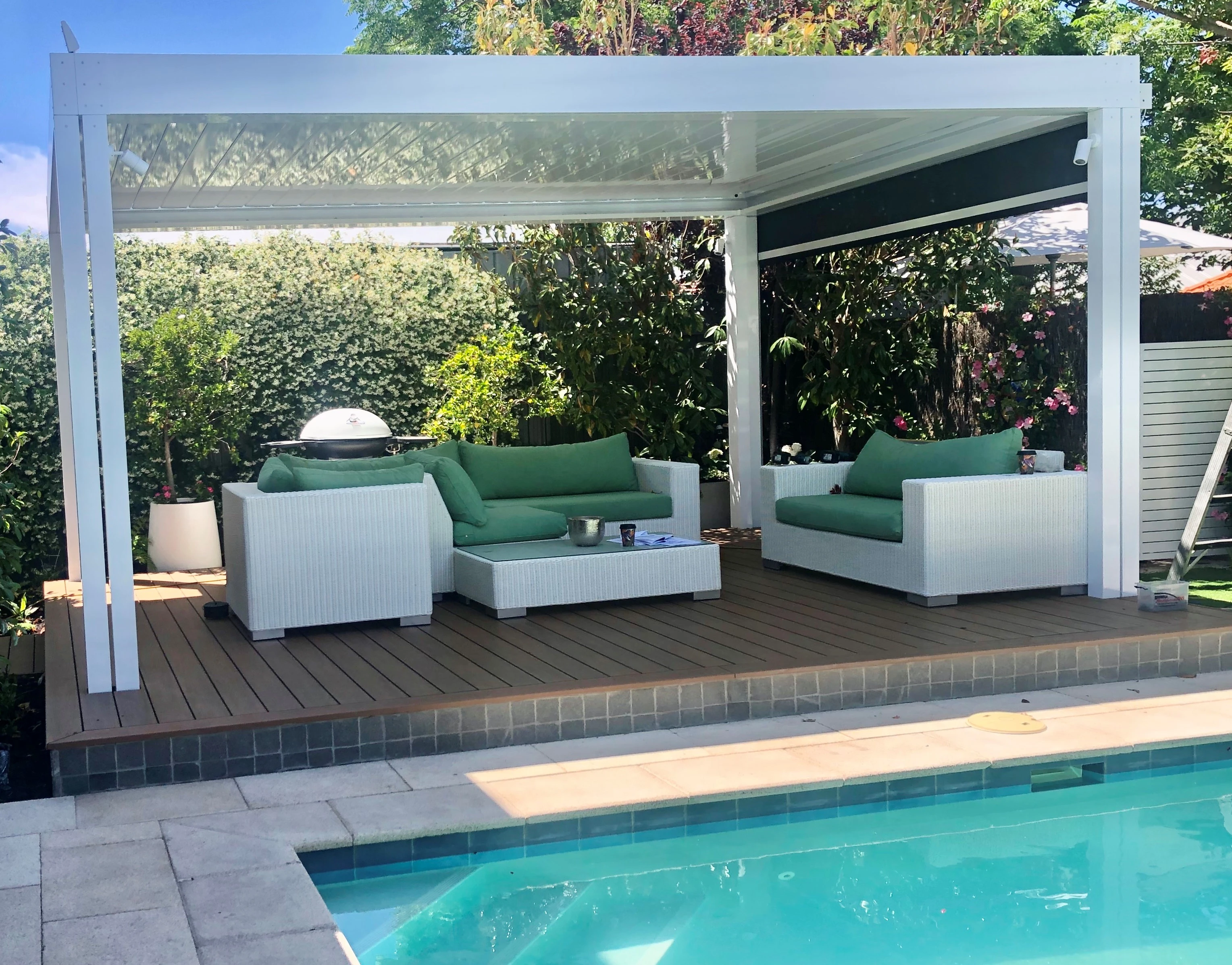 Allure Double Column Louvre Roof