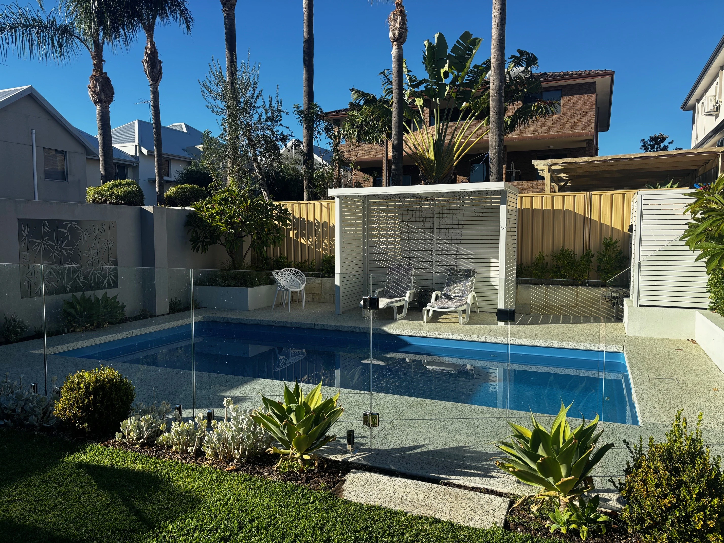 Cabana Poolside Pergola